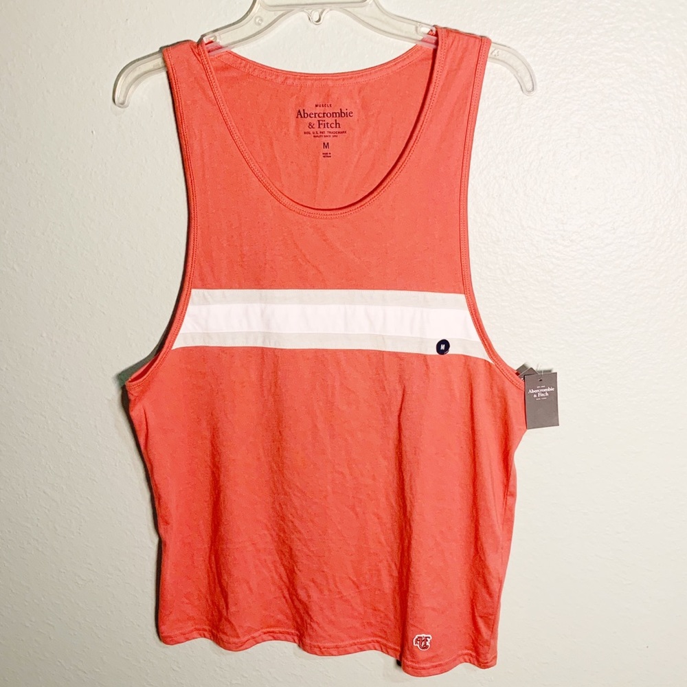 NWTAbercrombie&Fitch Muscle Orange Tank Top Shirt